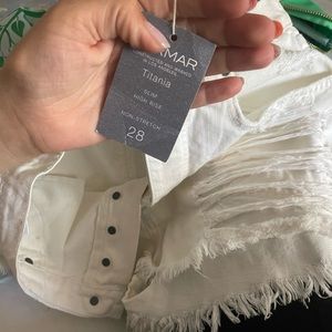 CARMAR TITANIA white shorts